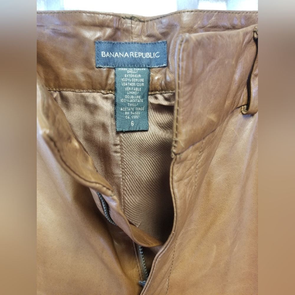 Banana Republic Leather Pants